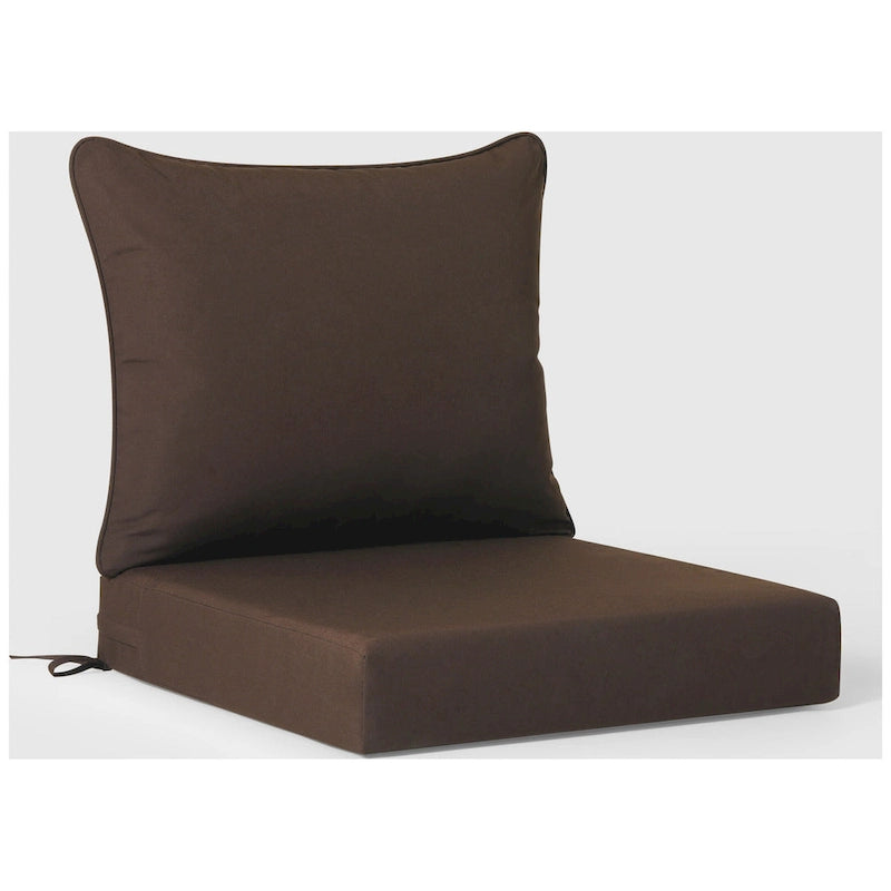 Canapé deux places blanc Polytrends Birchwood All Weather HDPE pour terrasse extérieure (2 pièces)