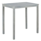 Ensemble de canapé d'angle 5 pièces Ronson de SAFAVIEH Outdoor Living - Gris cendré/Beige - 68,6 cm (L) x 68,6 cm (P) x 68,6 cm (H)