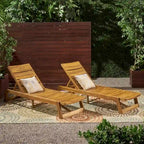 Chaise longue Maki (lot de 2)