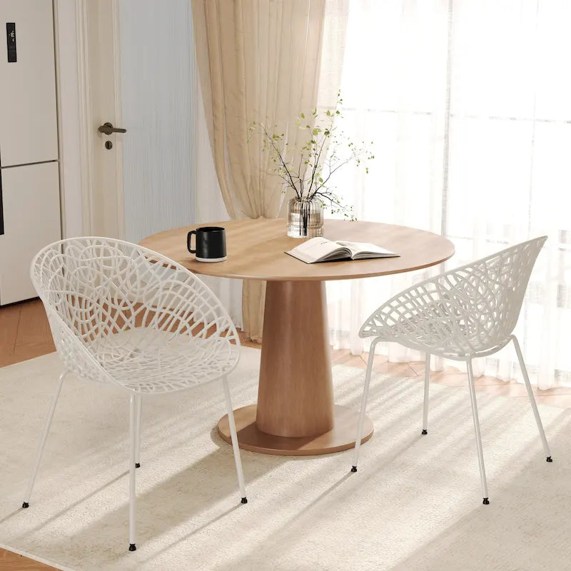 Christopher Knight Home - Chaises de salle à manger Neiman modernes et résistantes, lot de 2