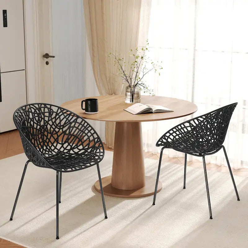 Christopher Knight Home - Neiman Modern and Durable Dining Chairs, Set of 2