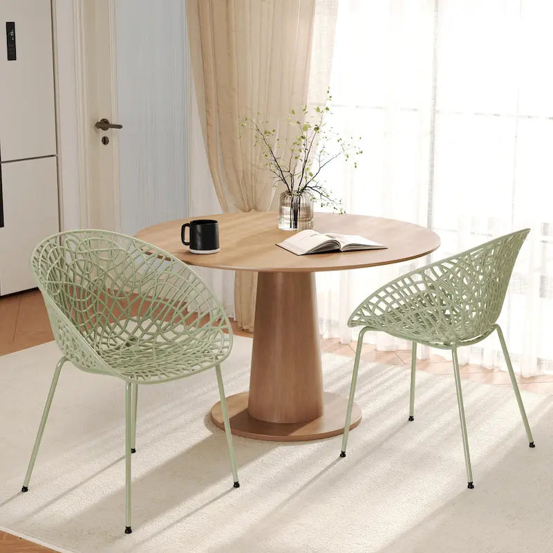Christopher Knight Home - Chaises de salle à manger Neiman modernes et résistantes, lot de 2