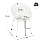 Christopher Knight Home - Chaises de salle à manger Neiman modernes et résistantes, lot de 2