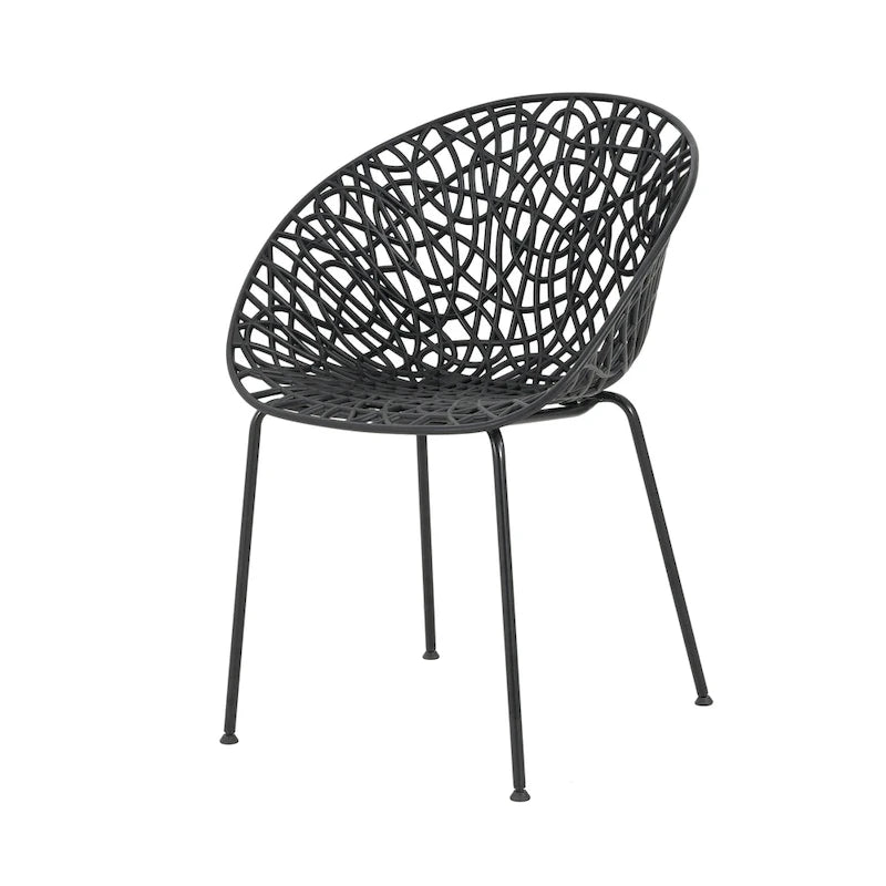 Christopher Knight Home - Chaises de salle à manger Neiman modernes et résistantes, lot de 2