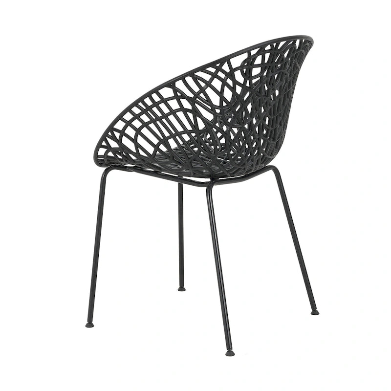 Christopher Knight Home - Chaises de salle à manger Neiman modernes et résistantes, lot de 2