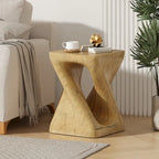 Christopher Knight Home - Table d'appoint Stella en bois à motif spirale torsadée