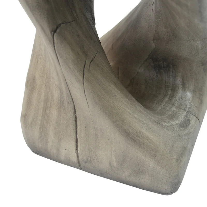 Christopher Knight Home - Table d'appoint Stella en bois à motif spirale torsadée