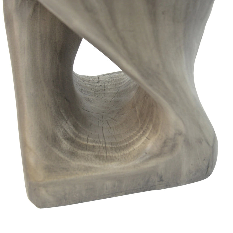 Christopher Knight Home - Table d'appoint Stella en bois à motif spirale torsadée