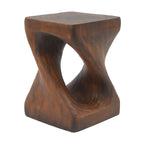 Christopher Knight Home - Table d'appoint Stella en bois à motif spirale torsadée