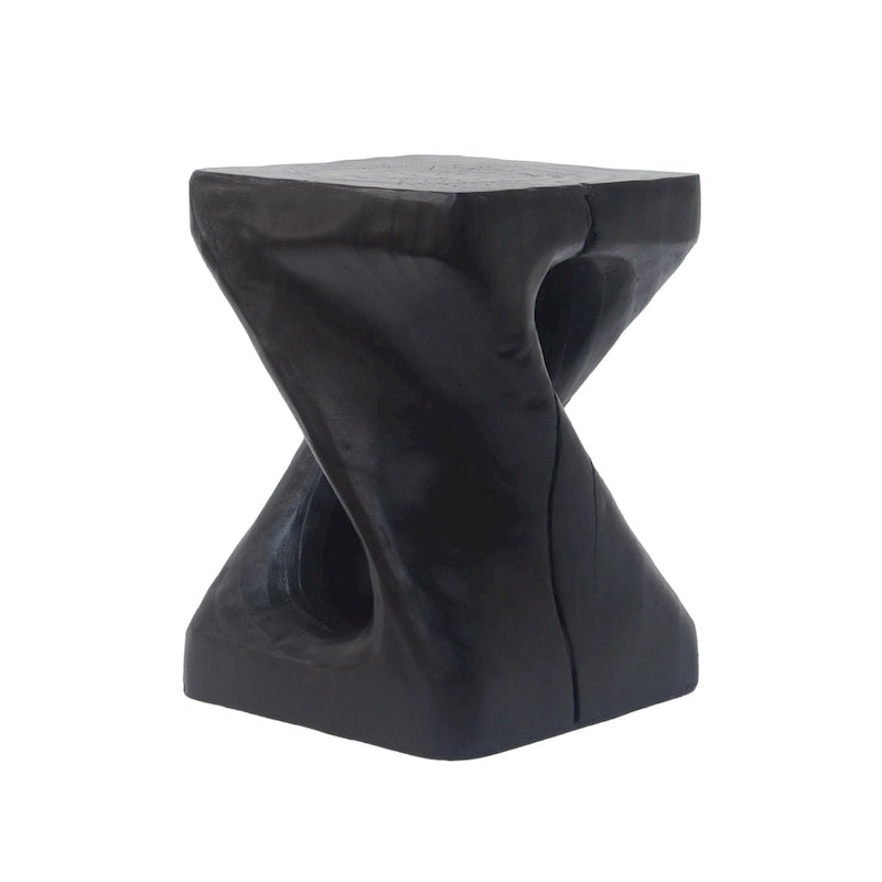 Christopher Knight Home - Table d'appoint Stella en bois à motif spirale torsadée