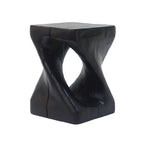 Christopher Knight Home - Table d'appoint Stella en bois à motif spirale torsadée