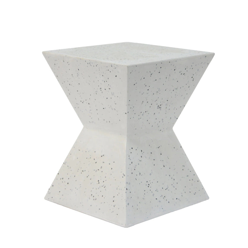 Table d'appoint carrée Rowan Outdoor Modern Mgo par Christopher Knight Home - 37,5 cm (L) x 37,5 cm (l) x 46,5 cm (H)