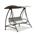 GDFStudio - Balancelle de jardin Bella réglable avec structure en acier et auvent