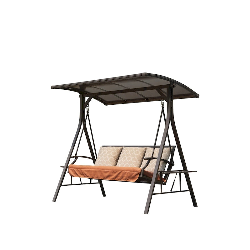 GDFStudio - Balancelle de jardin Bella réglable avec structure en acier et auvent
