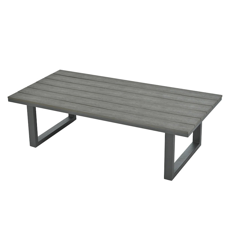 Ensemble de sièges d'extérieur avec coussins épais pour un confort optimal, idéal pour les pelouses, les patios et les abords de piscine.