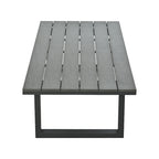 Ensemble de sièges d'extérieur avec coussins épais pour un confort optimal, idéal pour les pelouses, les patios et les abords de piscine.