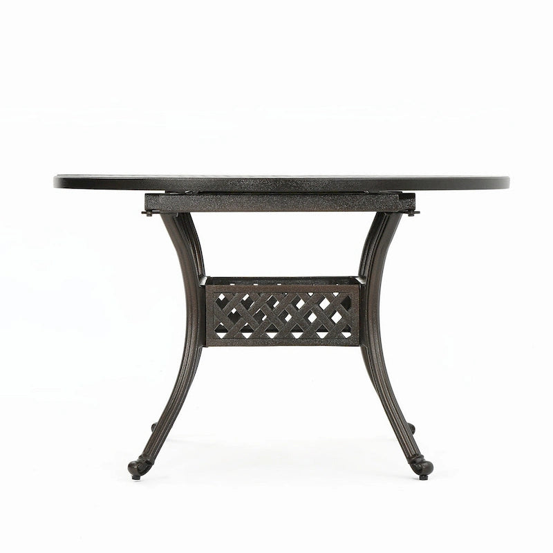 Table de salle à manger extensible en aluminium pour l'extérieur