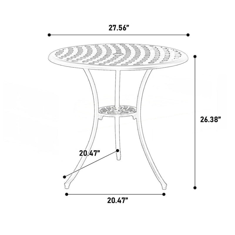 Ensemble de mobilier de jardin pour terrasse