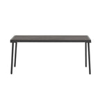Ensemble de canapé d'extérieur Roomfitters 4 pièces en métal avec coussins, mobilier de jardin ou balcon avec assise profonde, gris