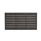 Ensemble de canapé d'extérieur Roomfitters 4 pièces en métal avec coussins, mobilier de jardin ou balcon avec assise profonde, gris