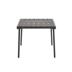 Ensemble de mobilier de conversation d'extérieur 4 pièces, canapé de patio en corde tressée avec coussin imperméable et table basse
