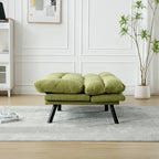 Canapé de salon avec coussin épais, canapé-lit, canapé convertible avec pieds en métal, mobilier de chambre
