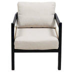 Ensemble de mobilier de jardin 4 pièces, ensemble de conversation pour patio résistant aux intempéries avec coussins résistants, canapé, fauteuil et table basse