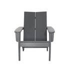 Chaise Adirondack moderne pour patio extérieur Kamas