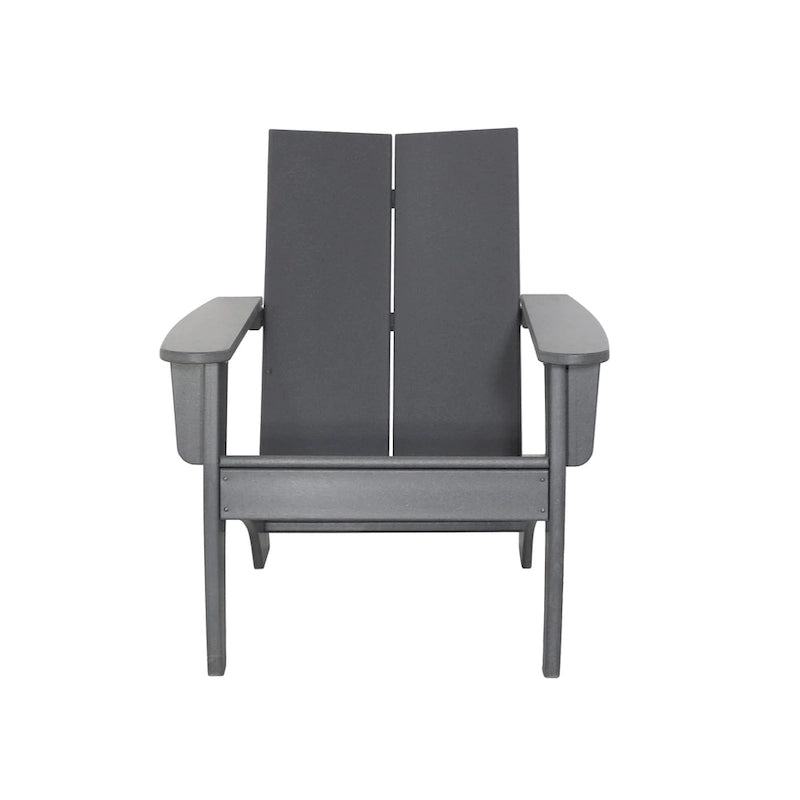 Chaise Adirondack moderne pour patio extérieur Kamas