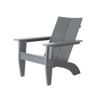 Chaise Adirondack moderne pour patio extérieur Kamas