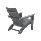 Chaise Adirondack moderne pour patio extérieur Kamas
