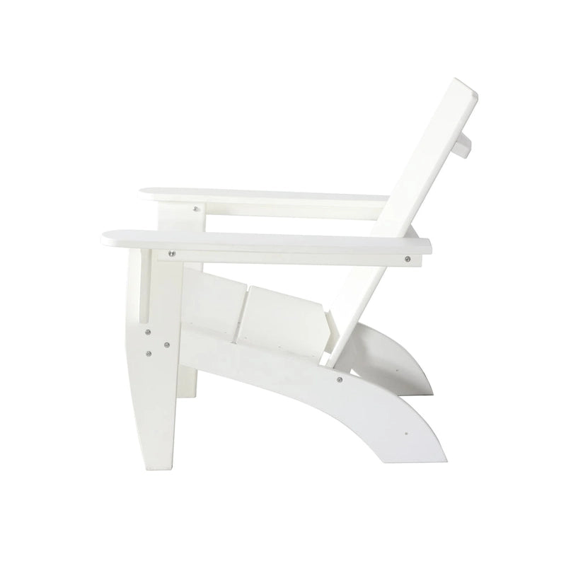 Chaise Adirondack moderne pour patio extérieur Kamas