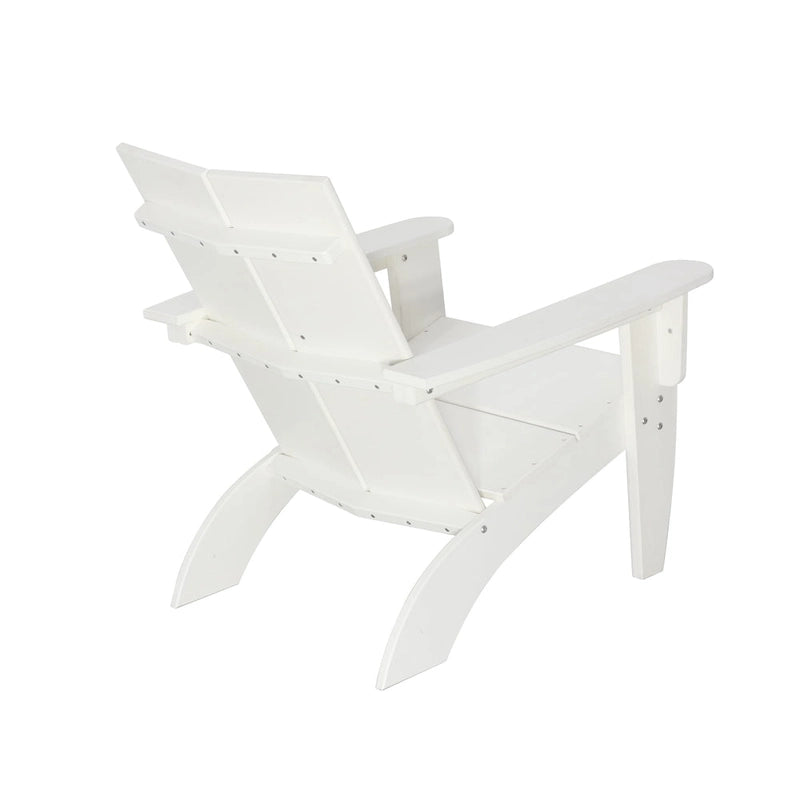 Chaise Adirondack moderne pour patio extérieur Kamas