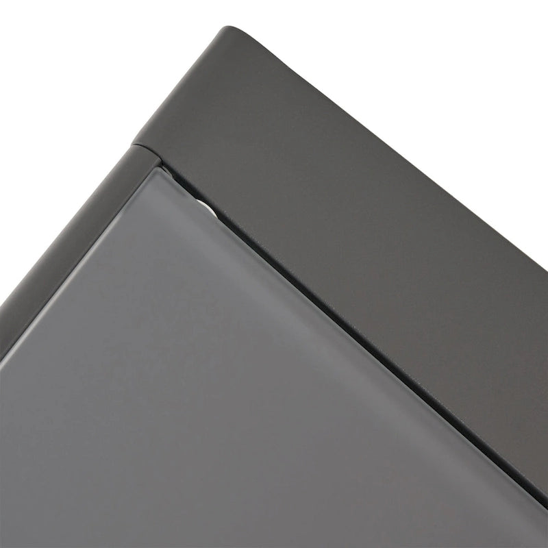 Table basse carrée de billard, table d'appoint d'extérieur, structure en aluminium, plateau en verre trempé dépoli