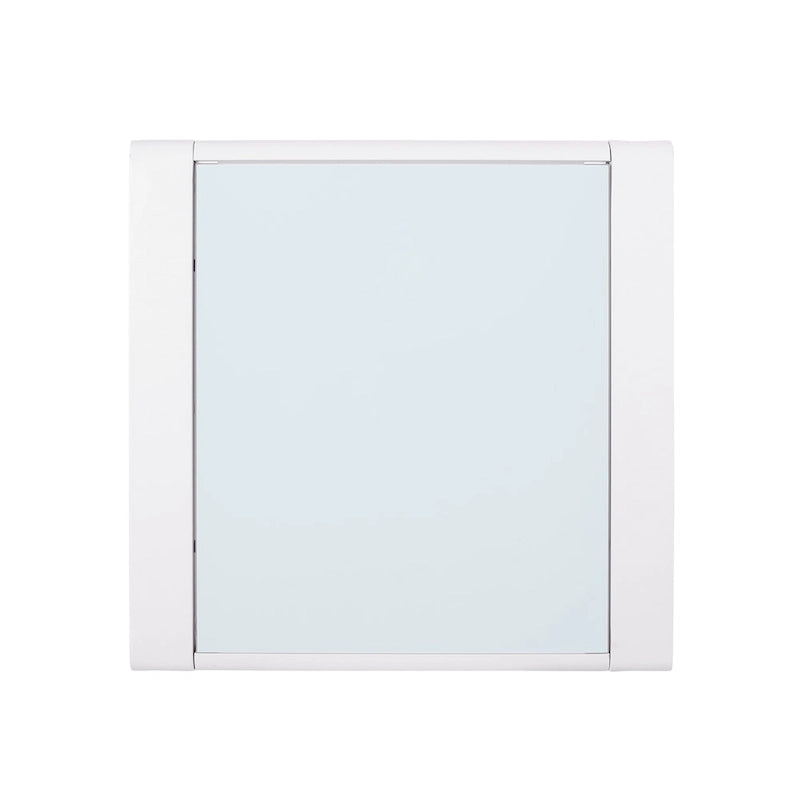 Table basse carrée de billard, table d'appoint d'extérieur, structure en aluminium, plateau en verre trempé dépoli