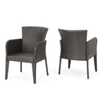 Chaise de salle à manger d'extérieur élégante et durable