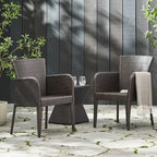 Chaise de salle à manger d'extérieur élégante et durable
