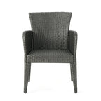 Chaise de salle à manger d'extérieur élégante et durable