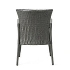 Chaise de salle à manger d'extérieur élégante et durable