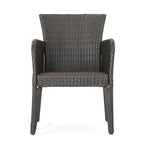 Chaise de salle à manger d'extérieur élégante et durable