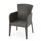 Chaise de salle à manger d'extérieur élégante et durable