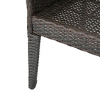 Chaise de salle à manger d'extérieur élégante et durable