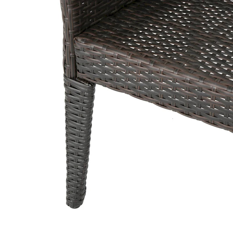 Chaise de salle à manger d'extérieur élégante et durable