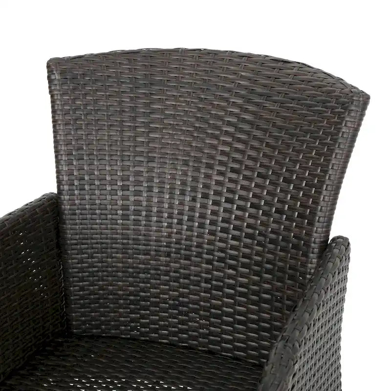 Chaise de salle à manger d'extérieur élégante et durable