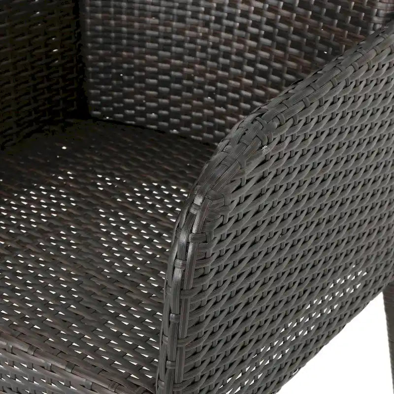 Chaise de salle à manger d'extérieur élégante et durable
