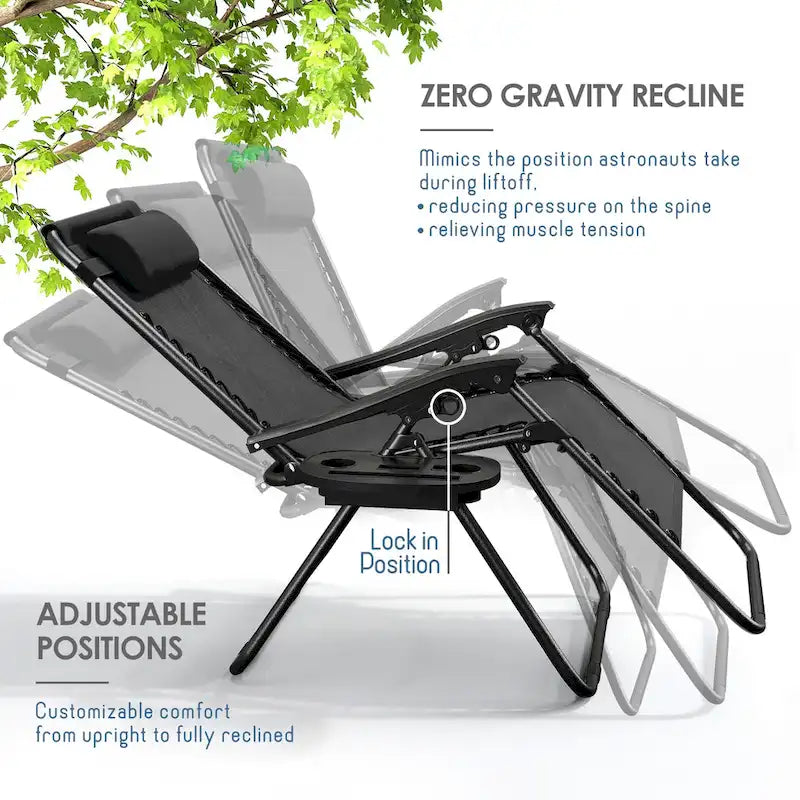 Chaises zéro gravité Nestlé