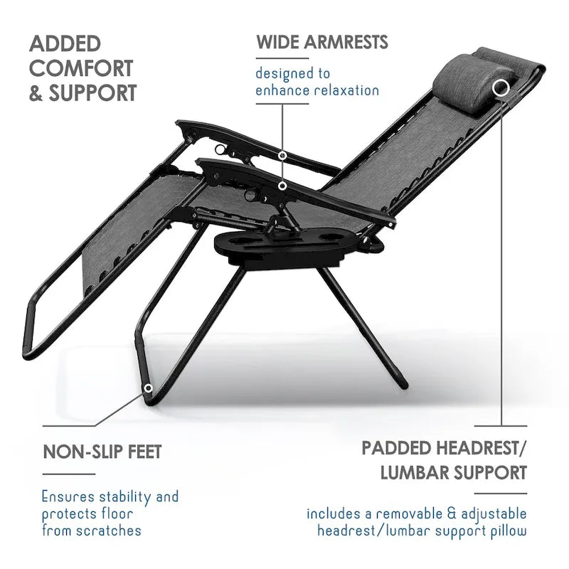 Chaises zéro gravité Nestlé