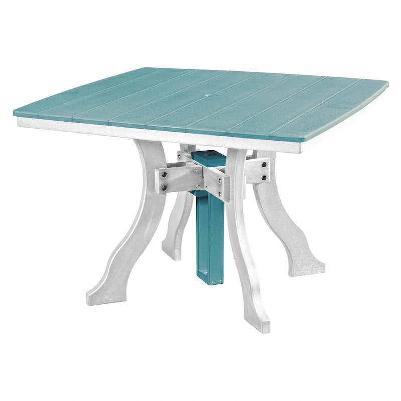 Table carrée de salle à manger American Furniture Classics, fabriquée aux États-Unis