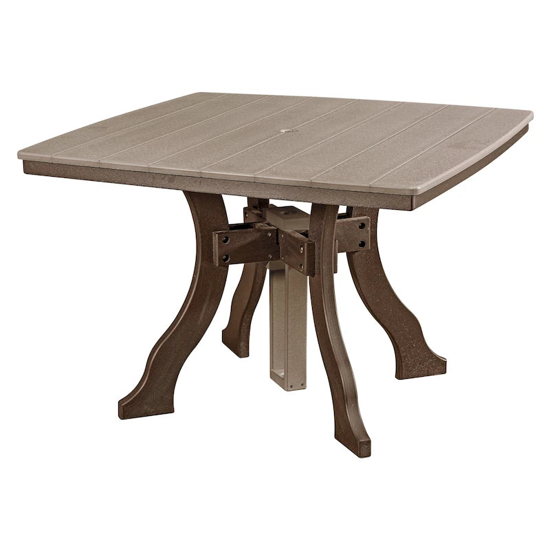 Table carrée de salle à manger American Furniture Classics, fabriquée aux États-Unis