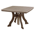 Table carrée de salle à manger American Furniture Classics, fabriquée aux États-Unis